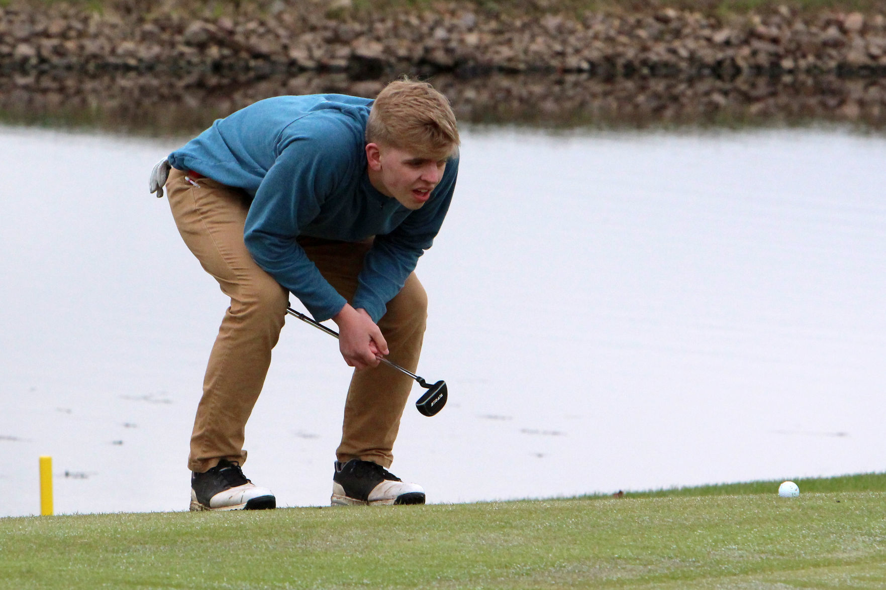 Cloverbelt-Dairyland boys golf invite at Lake Wissota golf 4-29-19